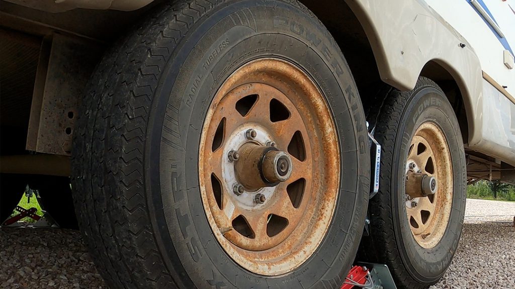 rims painted orange